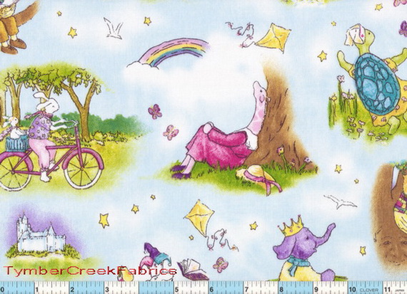 Flavia Birthday Tossed Fabric